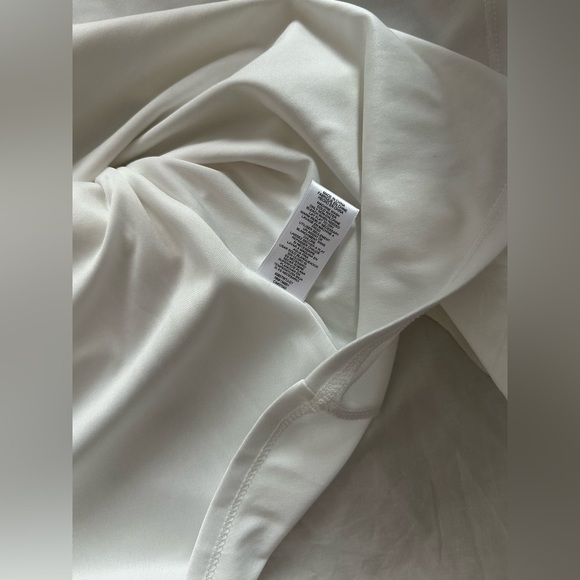 WAYF White Lace Trim Corset Bodice Midi Dress Romantic Fit & Flare XS - Picture 13 of 13